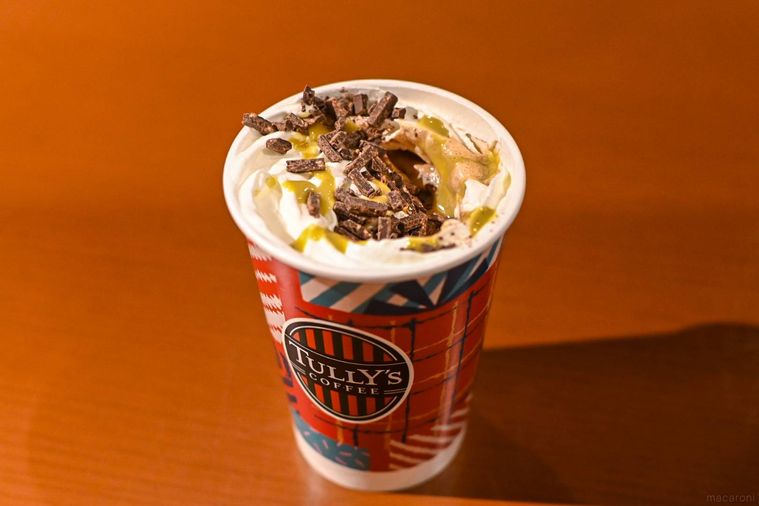 ドリンクのアップ