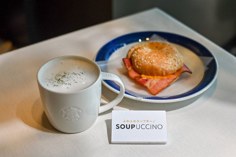 スープとサンドイッチ