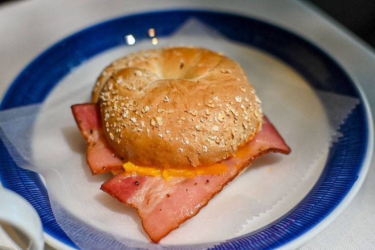 サンドイッチのアップ