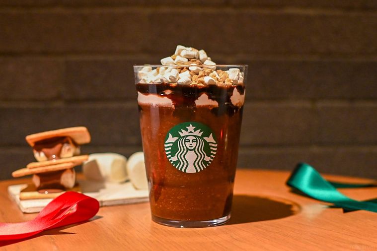 ドリンクを正面から