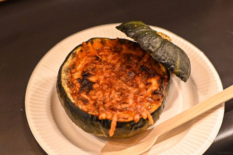 かぼちゃのまるごとグラタン
