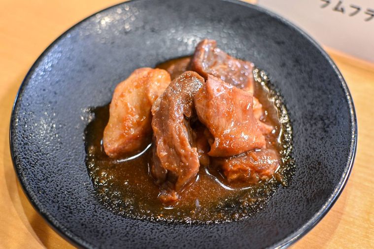 ラムホルモン焼のアップ