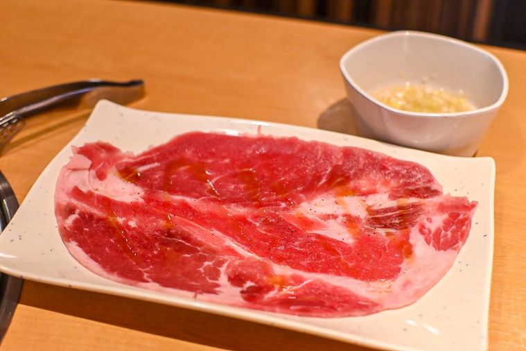 大きいロース肉