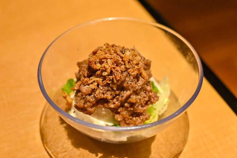 ポテサラのアップ