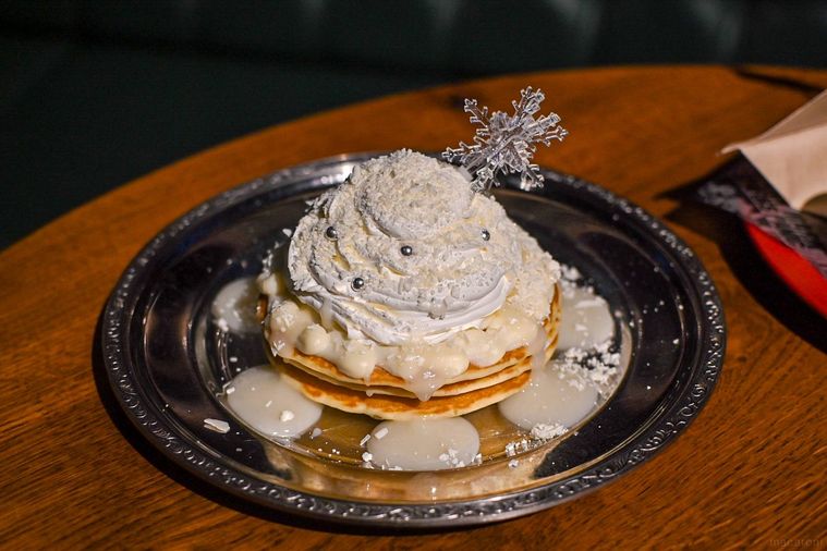 パンケーキのアップ