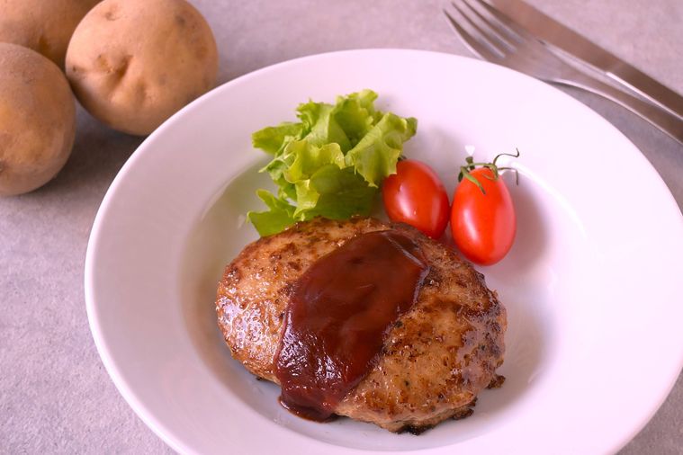 おろしじゃがいもでふんわり。究極のハンバーグレシピ