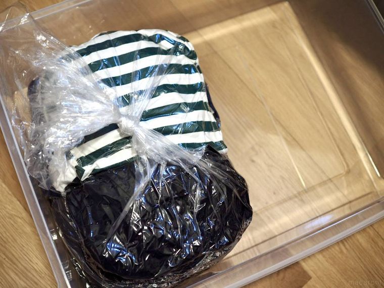 省スペースで収納できた