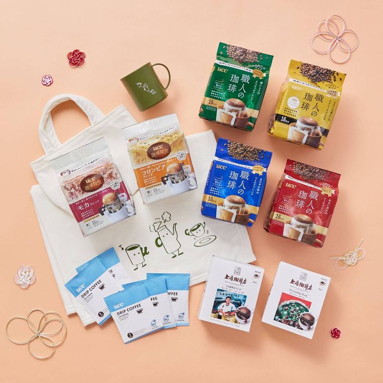 1. オリジナルバッグ入りブランケットマグカップ付きセットワンドリップ