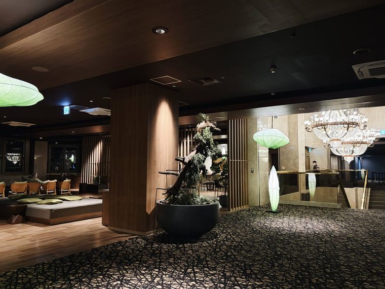 大江戸温泉物語Premium 鬼怒川観光ホテルのロビー