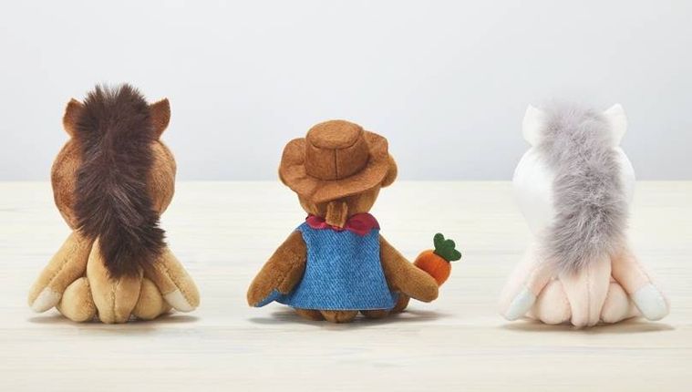 干支ミニテディ背面