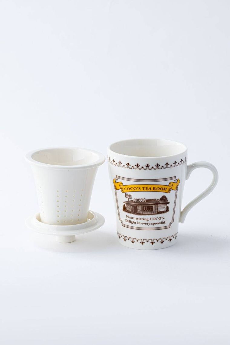 茶こし付きマグカップ