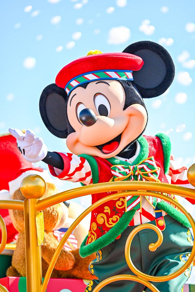 ミッキーマウスのアップ