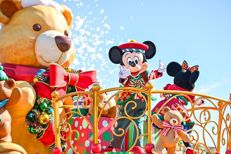 ミッキーマウスのアップ