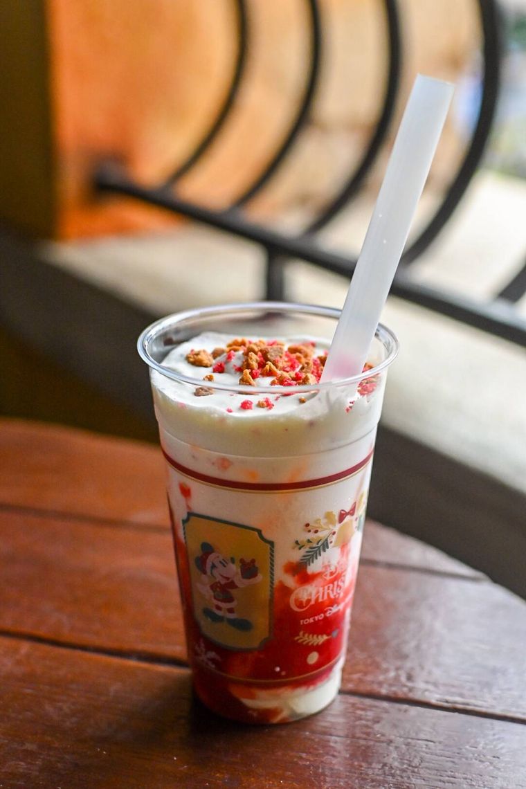 苺ミルクのアップ