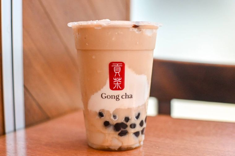 ドリンクを正面から