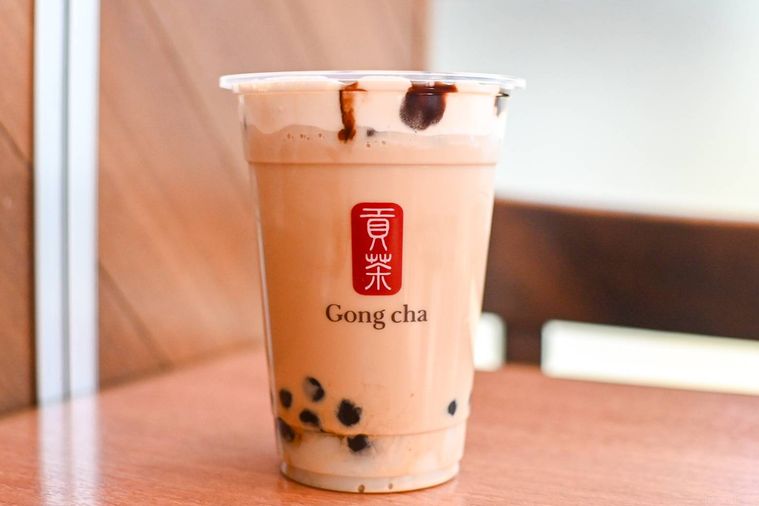 ドリンクを正面から