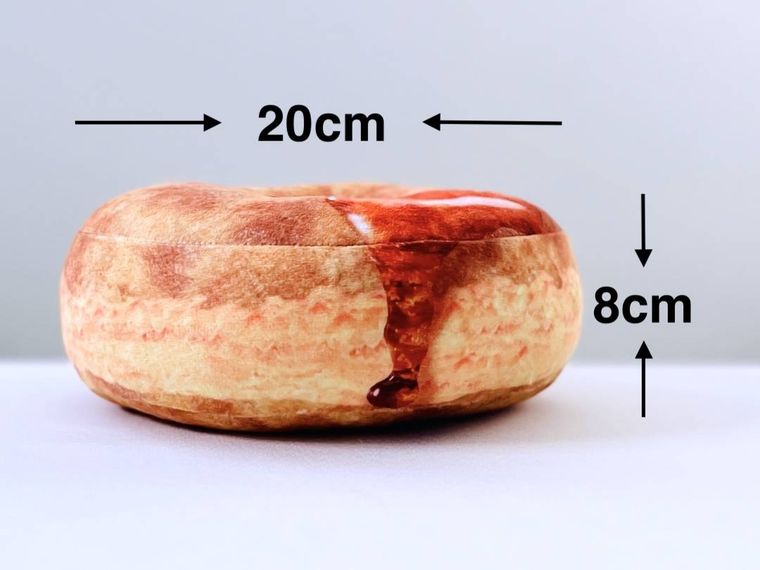 ケンタッキーのビスケット型お昼寝枕