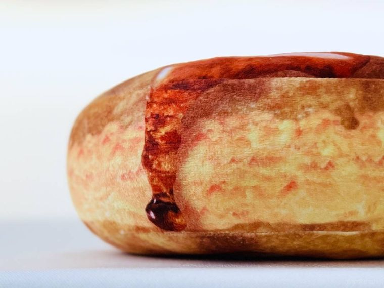 ケンタッキーのビスケット型お昼寝枕