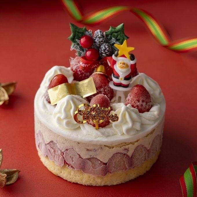 4. ベルグの4月Xmasストロベリーショートケーキ