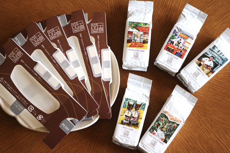 上島珈琲店ブレンド5種とフィルター