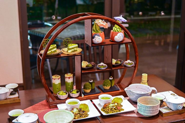 アフタヌーンティーのアップ