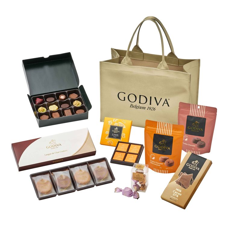 ゴディバの2026 ニューイヤー ハッピーバッグ アウトレットストア限定