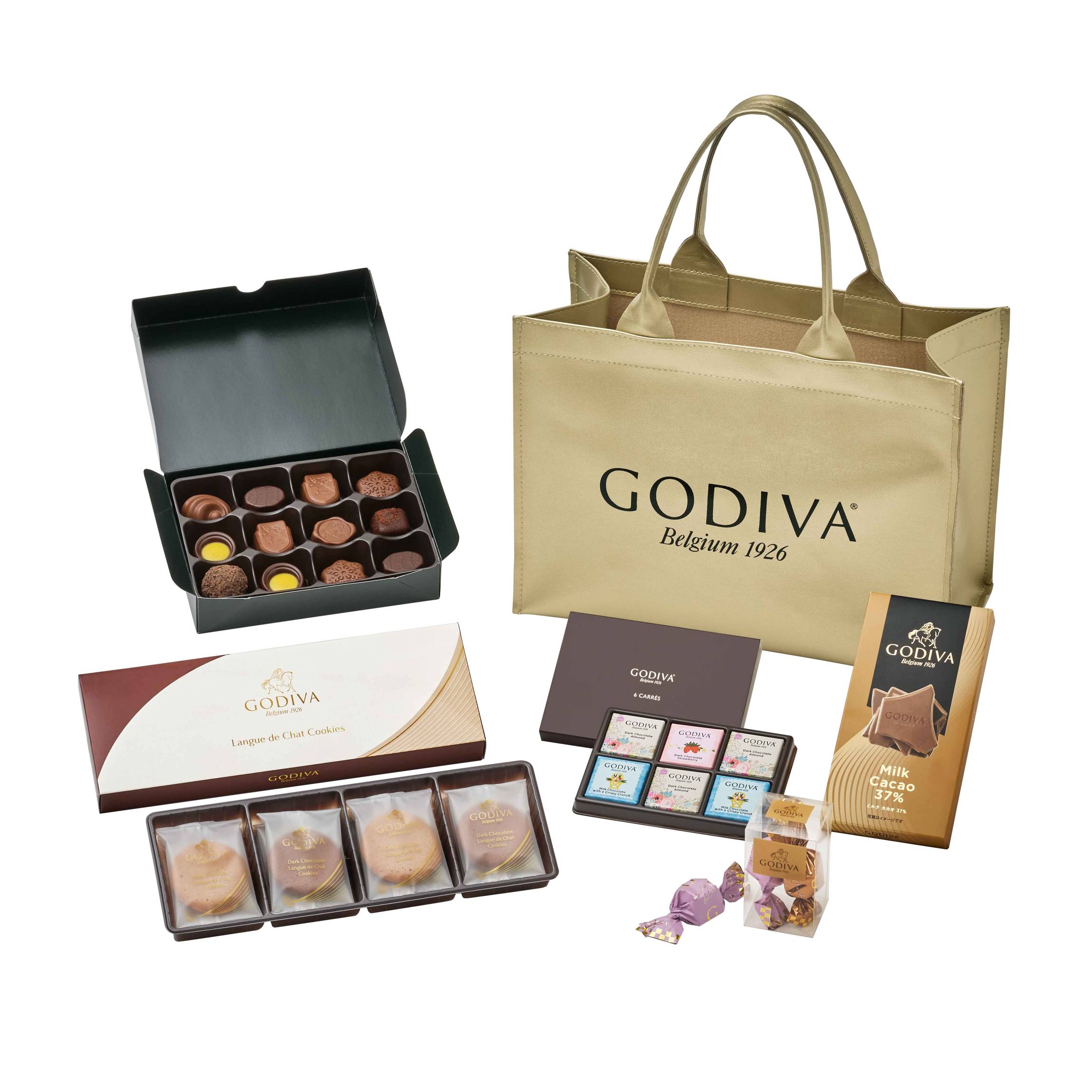 2026年ゴディバの福袋は全3種！「ニューイヤー ハッピーバッグ」の気に
