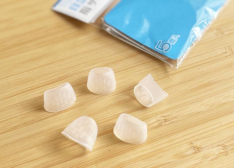 セリアの目立たない指サック