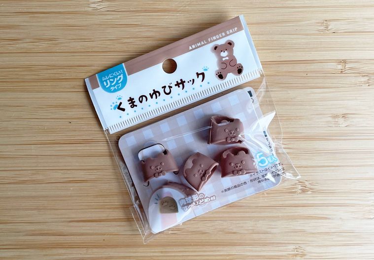 セリアのくまのゆびサック