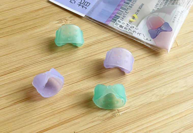 セリアのりぼん指サック