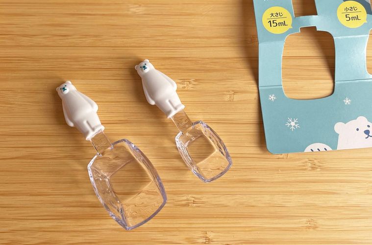 セリアの計量スプーン くま