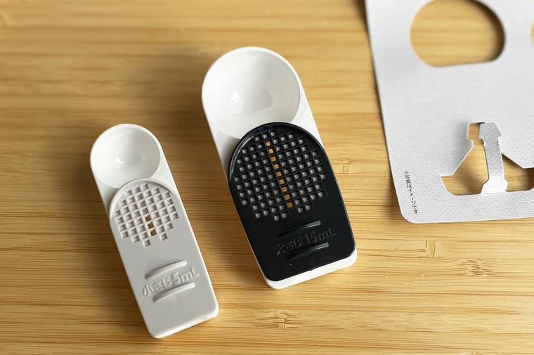 セリアのすりきり軽量スプーン