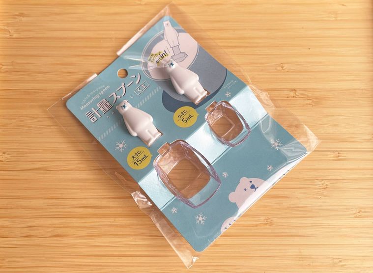 セリアの計量スプーン くま