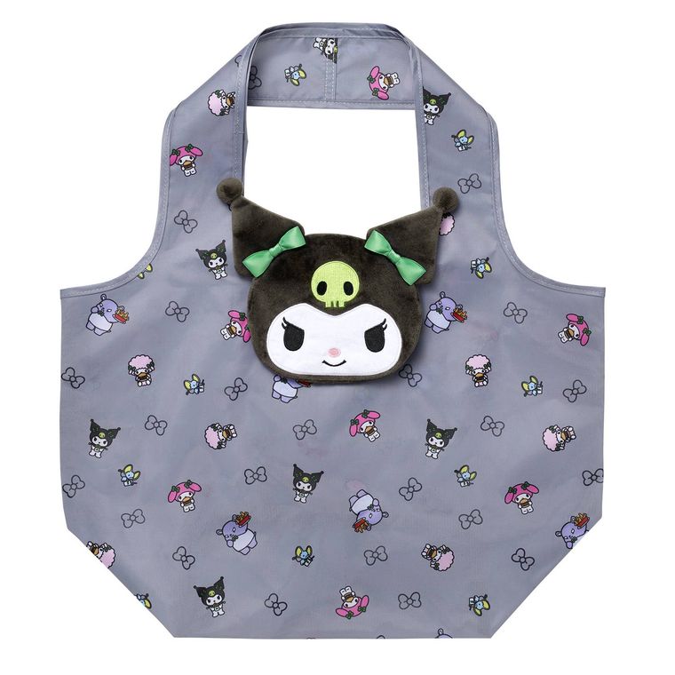 クロミのフェイスポーチ付きエコバッグ