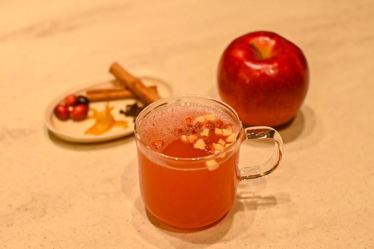 ドリンクのアップ