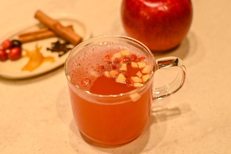 ドリンクのアップ