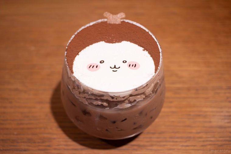 ちいかわレストランカブトムシのアイスココア