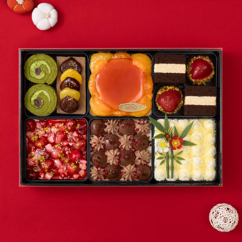ルタオの新年限定「スイーツおせち2026」予約開始！華やか6種の