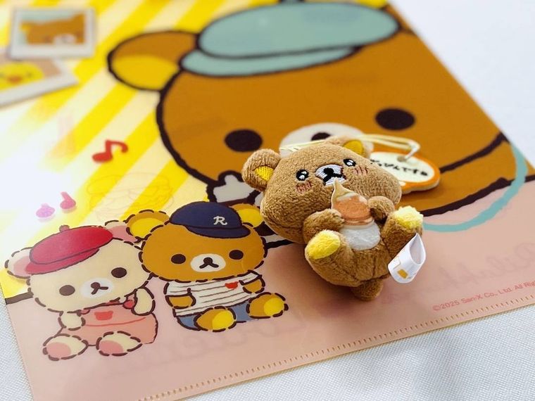 いつでもいっしょ リラックマのぬいぐるみ福袋 2026のマジッククリアファイル