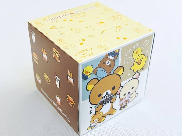 いつでもいっしょ リラックマのぬいぐるみ福袋 2026のBOXティッシュ
