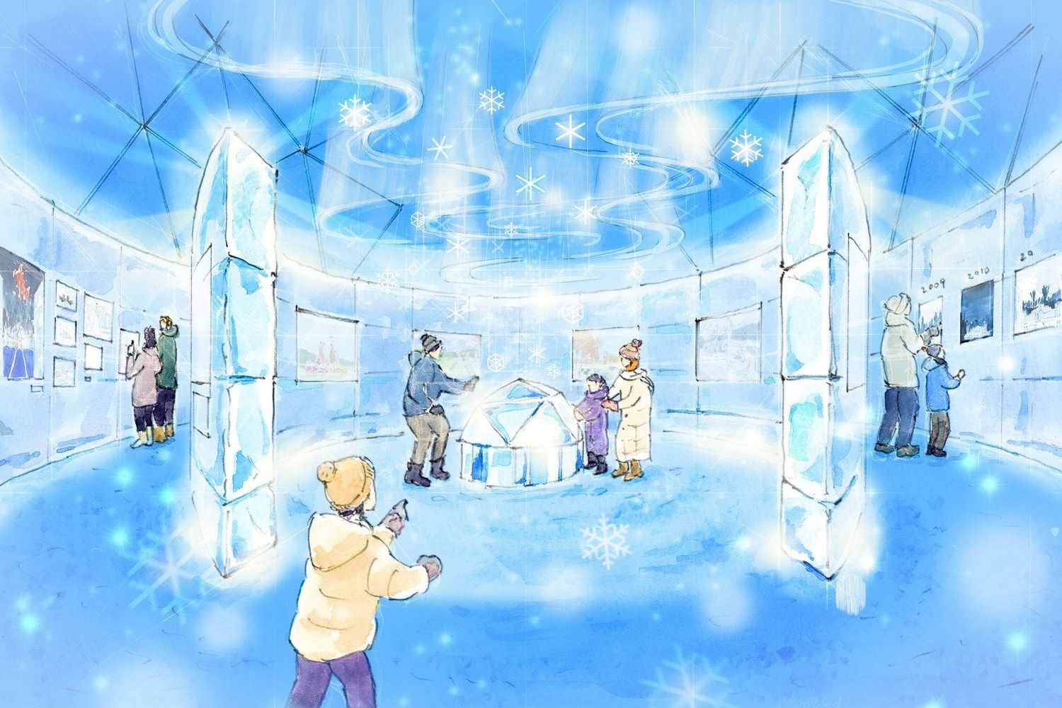 2. 氷の美術館新登場