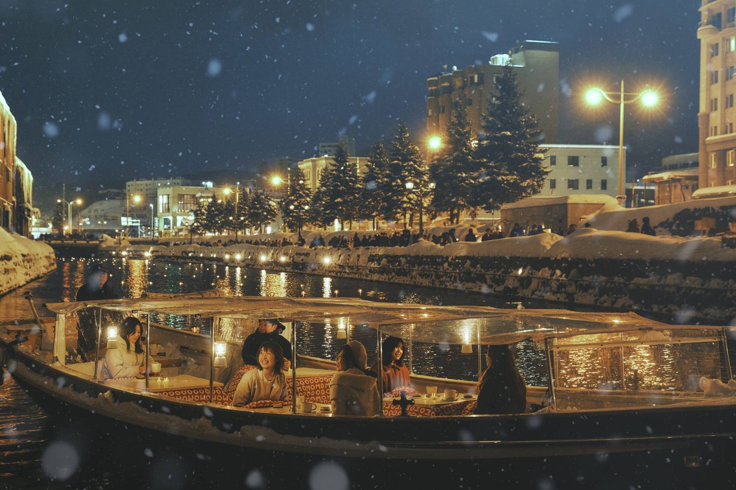 小樽運河こたつクルージング