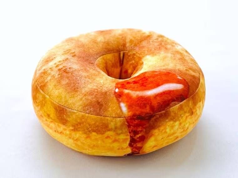 ケンタッキーのビスケット型お昼寝枕