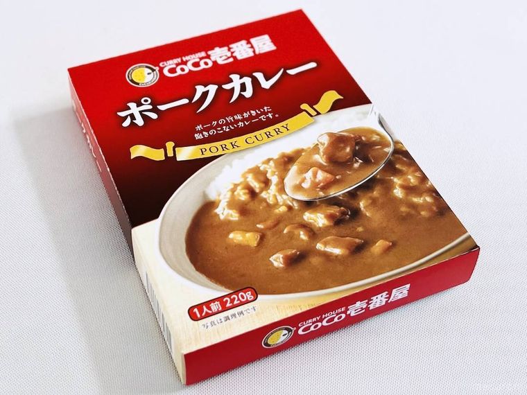 ココイチ福袋 2026のレトルトポークカレー