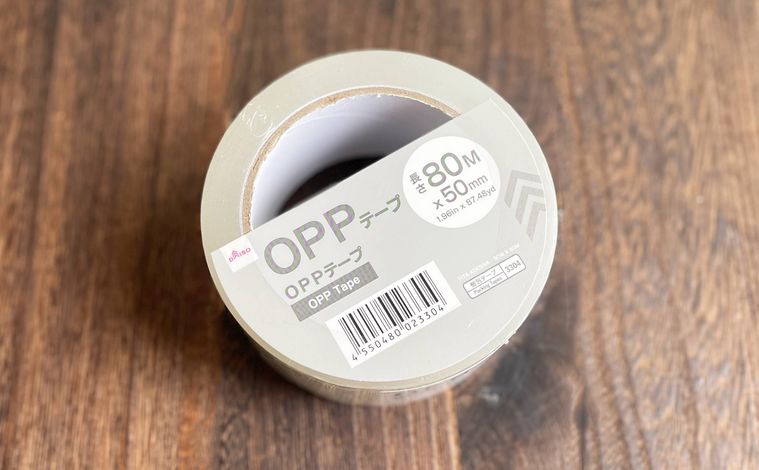 ダイソーのOPPテープ