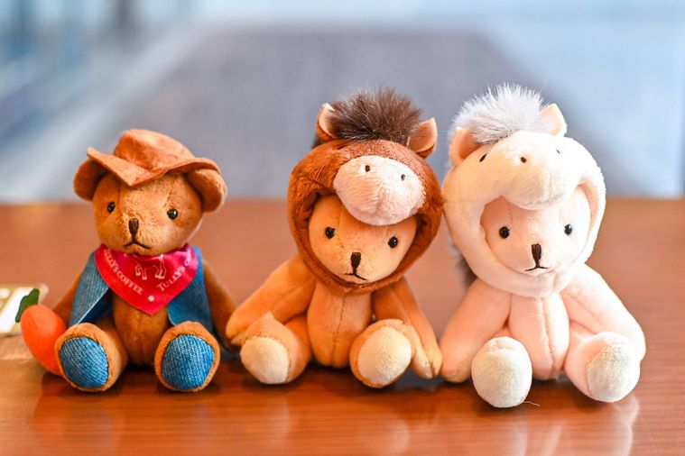 3つのテディベア