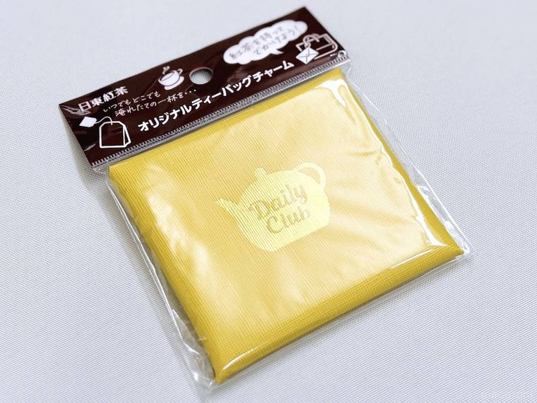 日東紅茶のオリジナルティーバッグチャーム