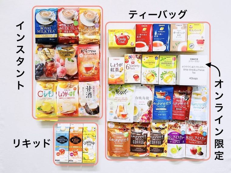 デイリークラブで届く 10000円福箱 ブランケットコースの中身を並べた様子