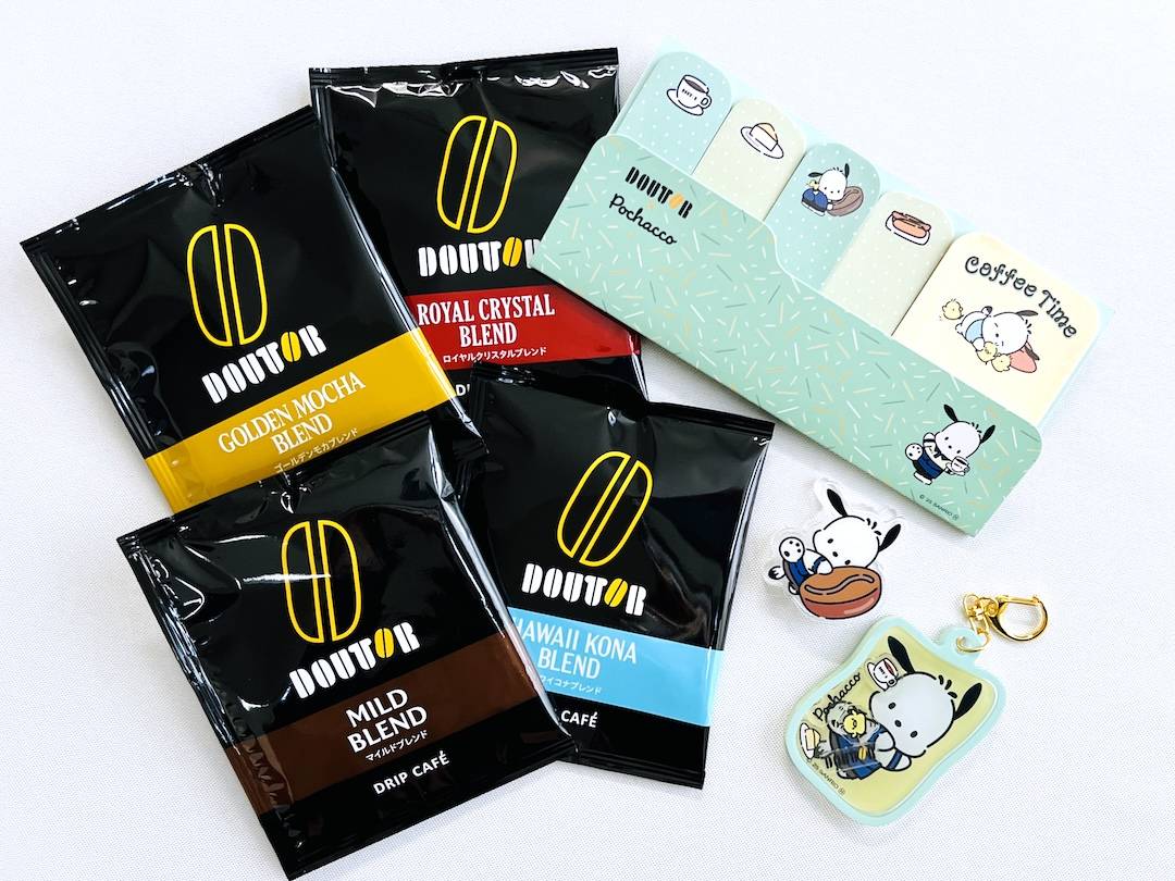 ドトール「福袋2026」の中身をひと足先に開封！ポチャッコとのコラボ