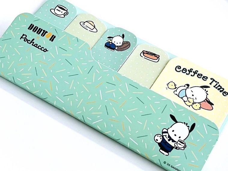 ドトールコーヒーショップ福袋2026の付箋セット